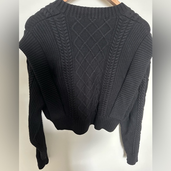 Babaton cable knit sweater - Picture 3 of 4